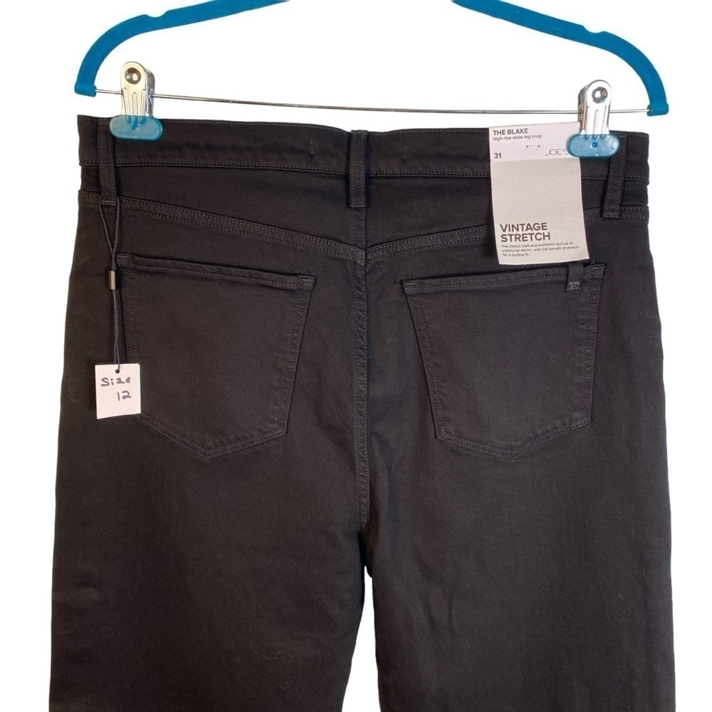 The Blake High Rise Wide Leg Cropped Raw Hem - Picture 6 of 10